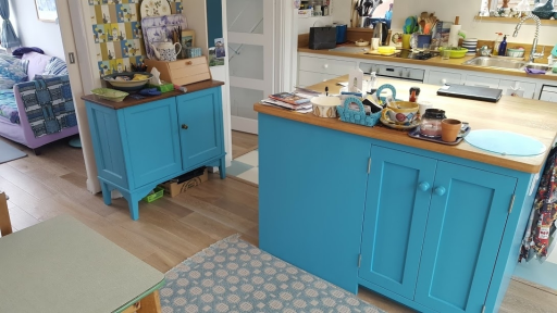 Hand Painted Kitchen In Oxford Medium